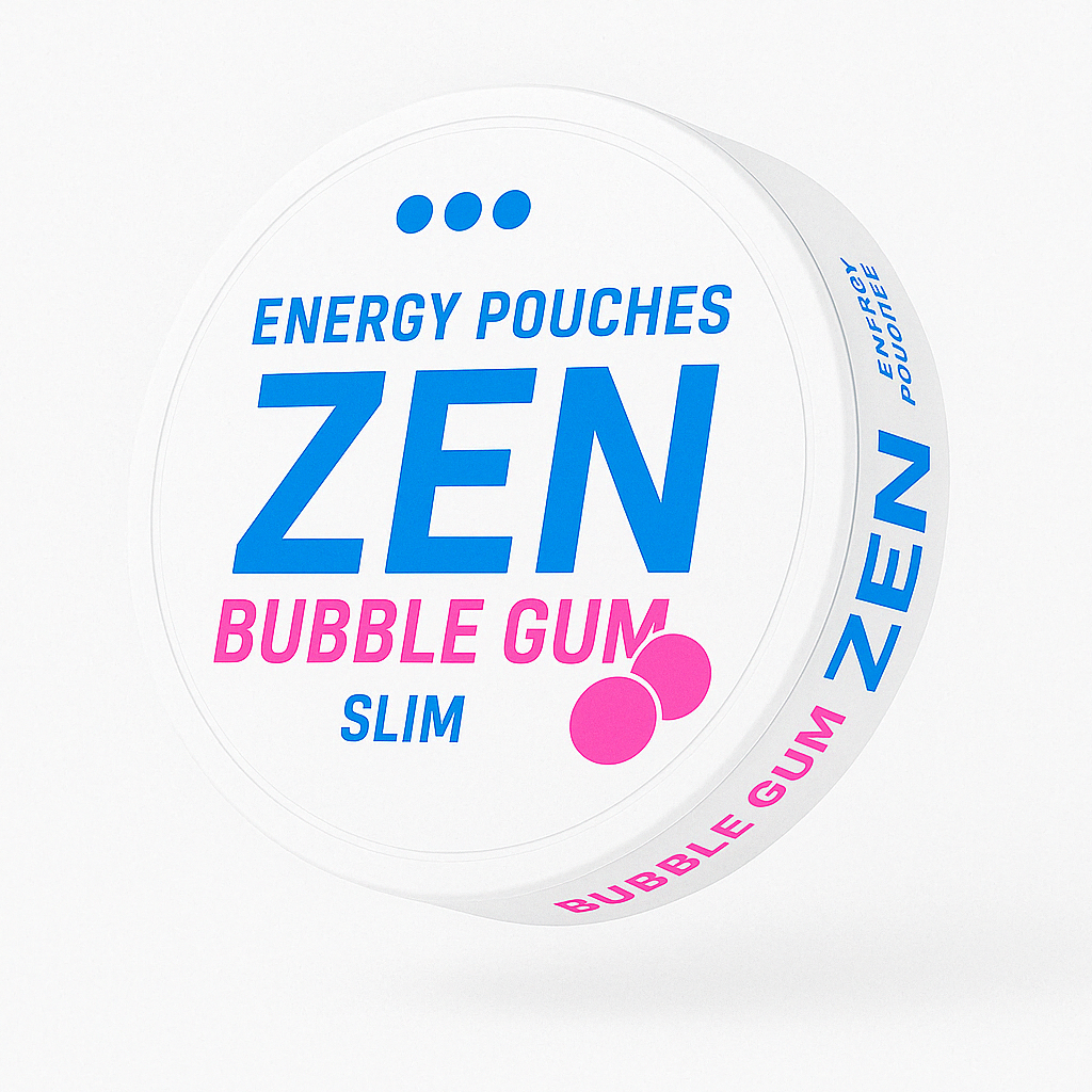 ZEN Bubblegum Flavor Energy Pouch – Nootropic and Crash-Free